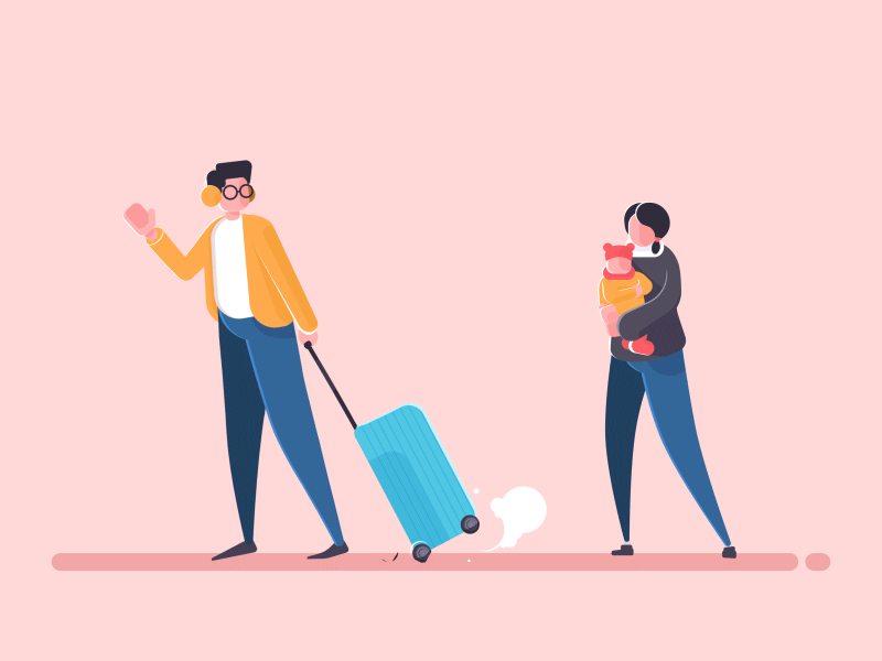 2.14 animation design flat illustration vector