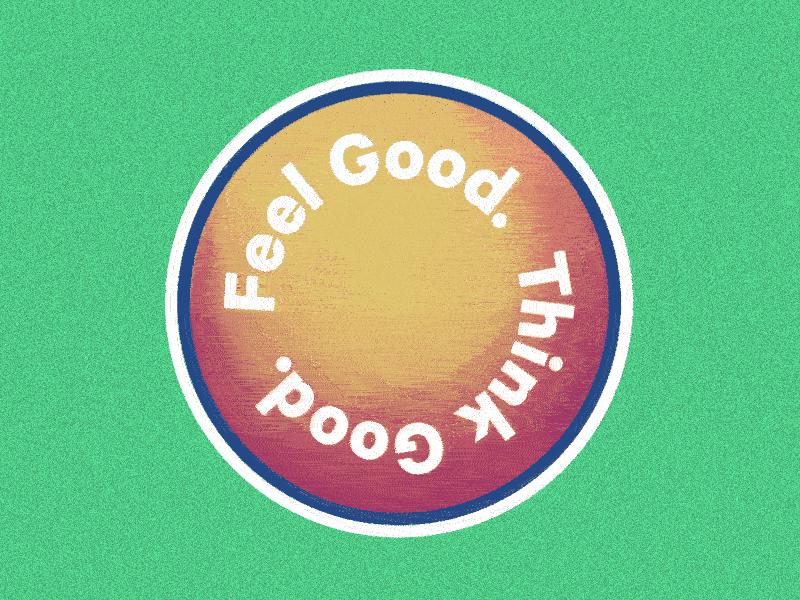 Think ____ Feel ____ 3d ae after effects brand face feel gif good illustration smiley think ui web
