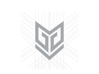 MG Spartan Helm Monogram Logo brand brandidentity branding clean helm icon identity identity branding letter g letter m letter mark monogram lettering logo mark modern monogram process simple sparta spartan