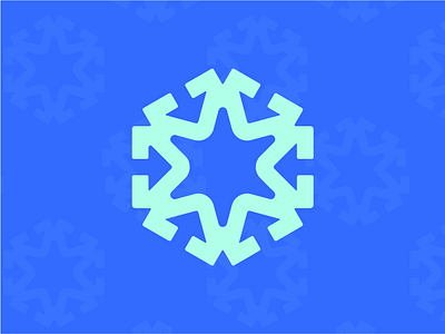 Ski Resort branding daily logo challenge graphic icon logo resort ski snow snow flake snowflake winter