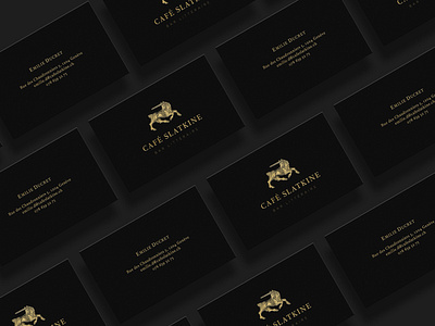 Café Slatkine — Branding branding design logo typography