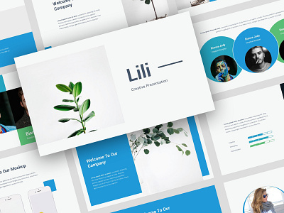 Lili – Creative PowerPoint Template agency branding business clean company corporate creative creative agency design marketing modern personal powerpoint powerpoint design powerpoint template presentation template