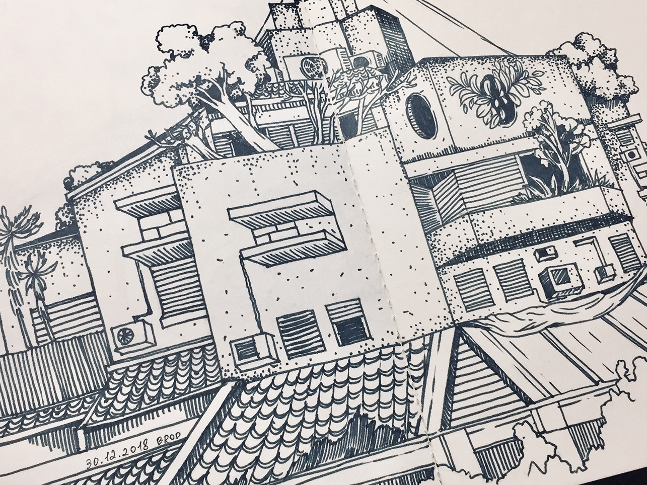Example of Israel Sketch Book 2019