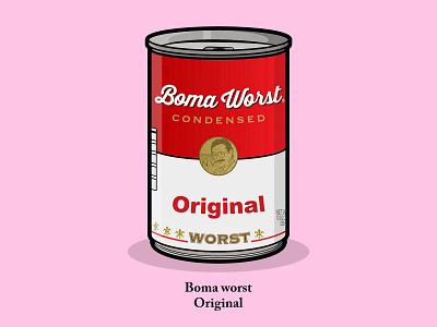 BOMA worst original affinitydesigner andy warhol boma design fcdekampioenen flat graphic illustration kampioenen product soup vector