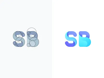 SB Log branding chat illustration logo logo design logotype type typography