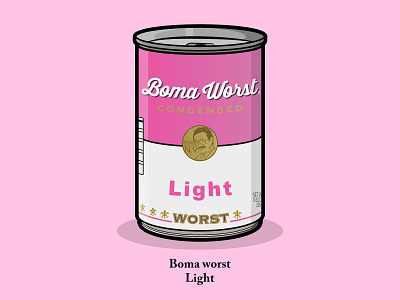 BOMA worst Light affinitydesigner andy warhol belgium branding design fc de kampioenen graphic illustration kampioenen vector