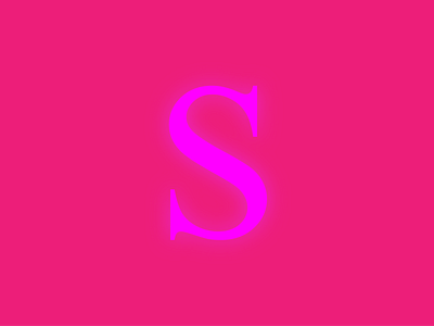 S Pink logo