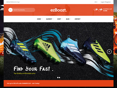 Sport ecommerce ui ux