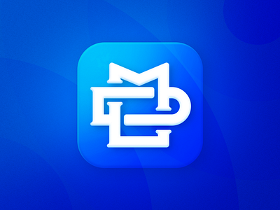 MDL ios icon app company design icon icons ios logo noise site ui vector