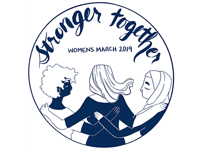 Women's March 2019 female female empowerment illustration woman woman illustration women women empowerment women in illustration womens march