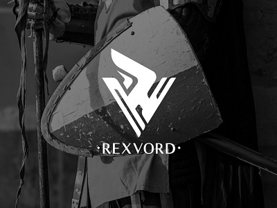 Rexvord branding flat illustration logo vector