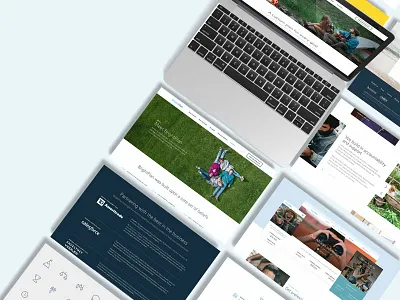BrightPlan design system brand branding brightplan clean design design system flat flat lay minimal minimalism screens system ui ux ui website