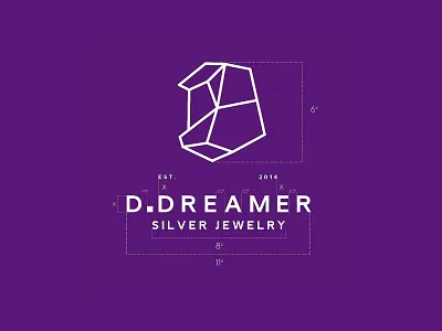 D.Dreamer Silver Jewelry | Rebranding Logo branding design flat icon illustration logo minimal minimal branding typography vector visual identity
