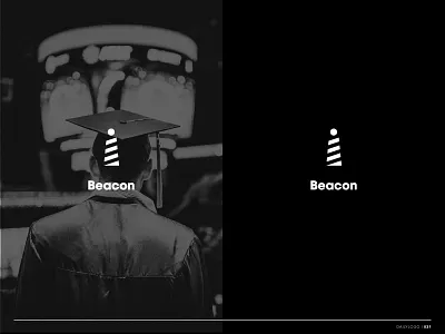 Daily Logo Day 31 beacon branding branding identity daily daily challenge daily logo dailylogochallenge design education identity design lighthouse logo logo design