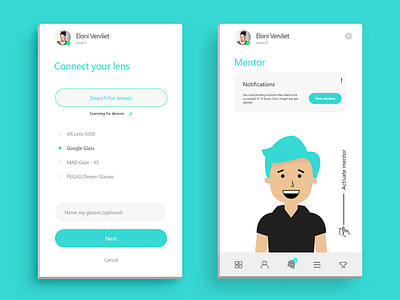 Gåva - Future of Education app app design branding clean concept design flat mockup ui ux