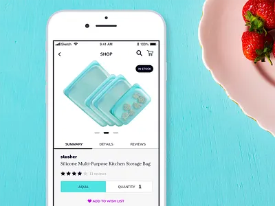 Daily UI 096 - In stock 096 app daily 100 challenge daily challenge daily ui dailyui food app in stock ios mobile mobile app sketch ui ui challenge ui interface