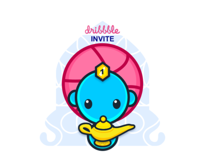 1 Invite ball blue illustration invitaion invite