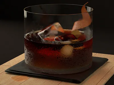 The Aperitivo aperitivo cinema 4d cocktails redshift3d