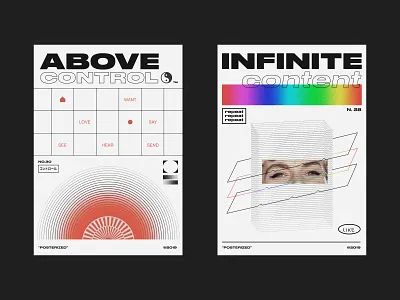 — Posterized. © art design graphic design minimalistic photography poster print typography ui web