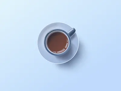 1000 Words 2d above art artwork break coffee composition cup design happy icon illustration madewithadobexd morning mug photorealistic skeuomorphic vector xd