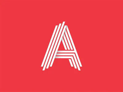 Another day/week/year another A artworked brand logo marque shape visual visual identity