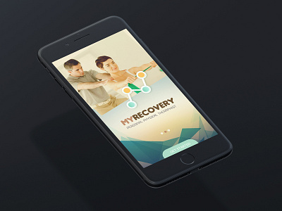 Recovery app - UI design app design uidesign ux web deisgn