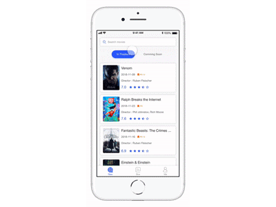 Movie tickets app gif app gif