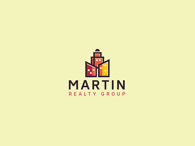 Martin realty group logo, Daily Logo challenge #15 branding branding design builder creative design icon illustration logo logo 3d logo a day logo alphabet logo animation logo design logo design challenge logo design concept logos realtor realty typography vector