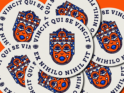 Sticker Mule | Coasters OND 2019 avatar badge badge logo bold bold colors brand coasters freebie freelancer latin mark nikola obradovic ond playoff print sticker sticker mule ui vector