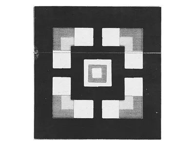 Xerox Window brutalism contrast geometric layer shapes window xerox
