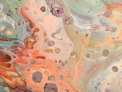 WAKE abstract abstract art acrylic acrylic painting bubbles contemporary art fluid marble marble textures marbled marbles pastels