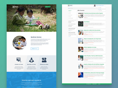 SALOY - E-Learning Platform Design elearning ui design ux design web design