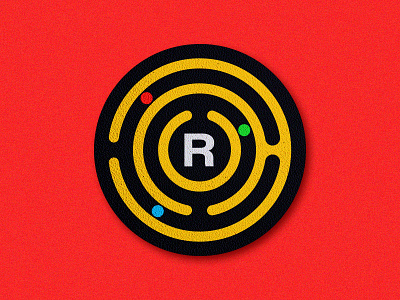 Identity Concept Coaster agency art direction branding bright coaster illustration logo maze nostalgia texture