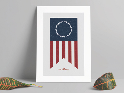 Bike2020 america american american flag art bicycle bicycling bike bike art bike poster cycling design design app flag flat poster screenprinting usa