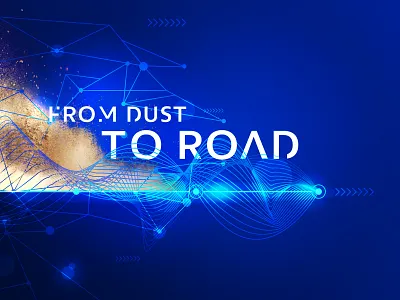 Peugeot avenue - From dust to road art automobile branding brandingdesign car design futur graphicdesign graphicdesigner habillage keyvisual road sable showroom technology vitrine voiture