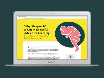 Blog Post #dailyui 035 035 above the fold blog post dailyui ui