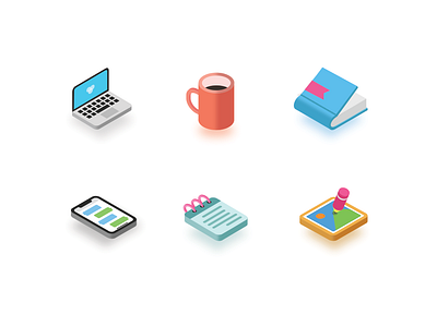 Isometric Icons isometric icons