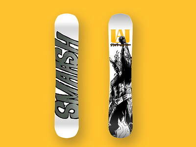 All Might Snowboard allmight anime design manga myhero snowboard snowboarder