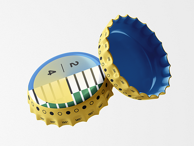 Beer Cap beer bottle cap cap design packaging design