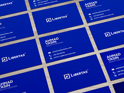 Libertas Visit Card branding business businesscards design designer graphic typography