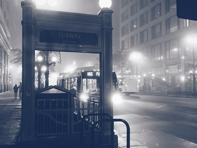 Chicago Noir blackandwhite chicago ethereal photography