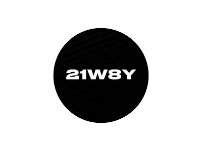 21W8Y Coaster coaster logo logotype sticker