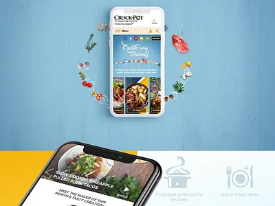 CrockPot E-commerce Solution art direction brand cx designer ecomm ui ux