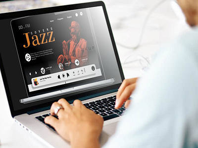 Mockup Web corel designgraphic illustrator mockup music photoshop sketch web website