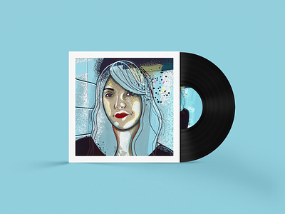 Sharon Van Etten brazil charachter design character design editorial girl girl illustration illustration lucas braga portrait portrait art sharon van etten
