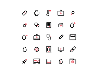 Medical Health Icon app icon icon a day icon app icon design illustration line medical design medical icon vector