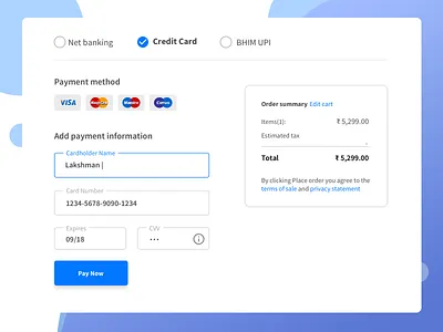 Credit Card Chekout branding daily 100 challenge design dribbble enterprise ui ux web