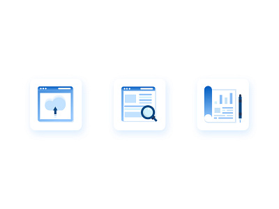 Auditmyit Icons 2d 2d art analyse branding business chart cloud data flat gradients graphic design icon icon artwork icons illustration mark minimal report simple upload