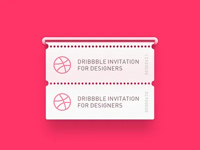 Dribbble Invitation design icon illustration logo sketch ui