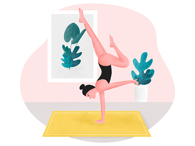 Yoga illustration